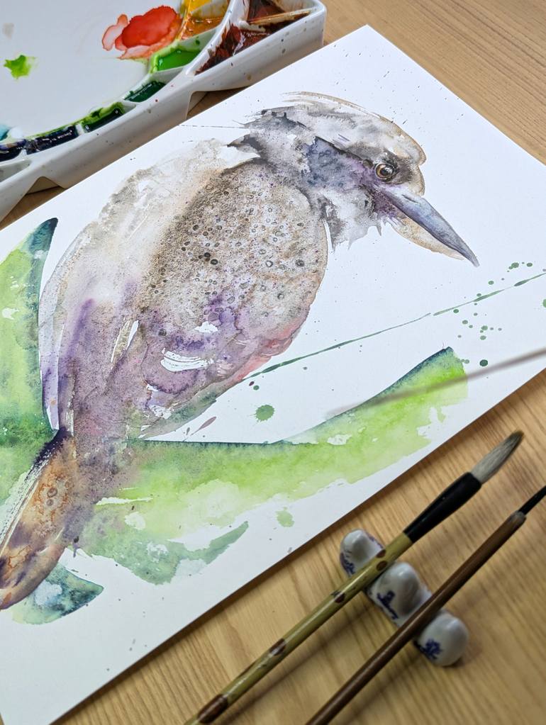 Original Realism Animal Painting by Anna Tarasenko