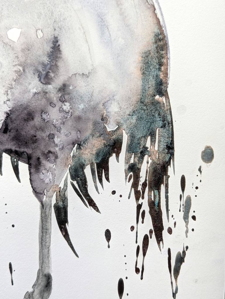 Original Abstract Expressionism Animal Painting by Anna Tarasenko