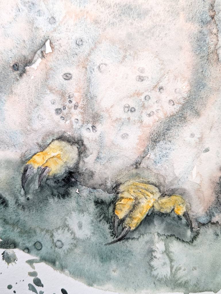 Original Abstract Animal Painting by Anna Tarasenko