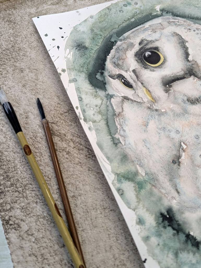 Original Abstract Animal Painting by Anna Tarasenko
