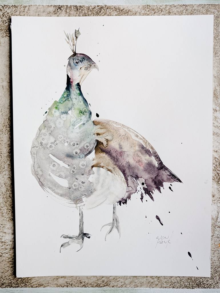 Original Abstract Animal Painting by Anna Tarasenko