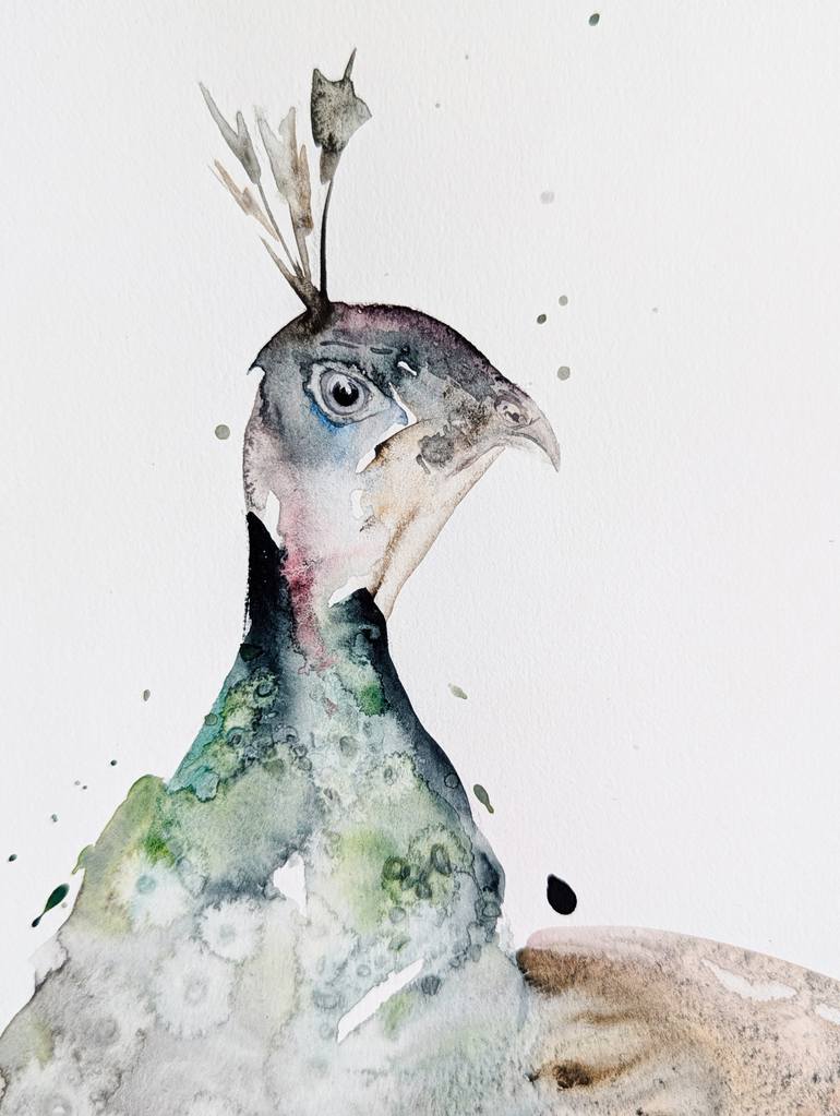 Original Abstract Animal Painting by Anna Tarasenko