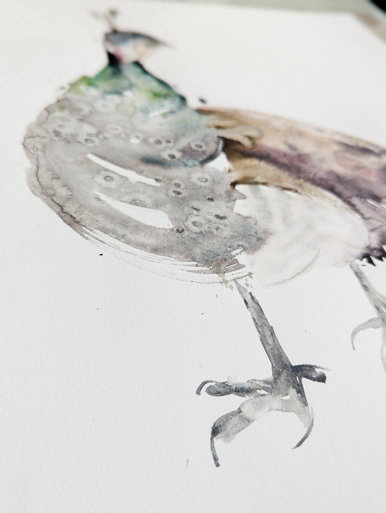 Original Abstract Animal Painting by Anna Tarasenko
