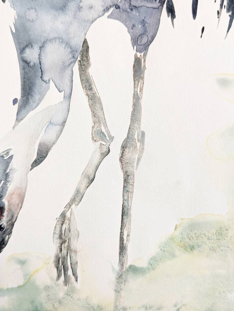 Original Abstract Animal Painting by Anna Tarasenko