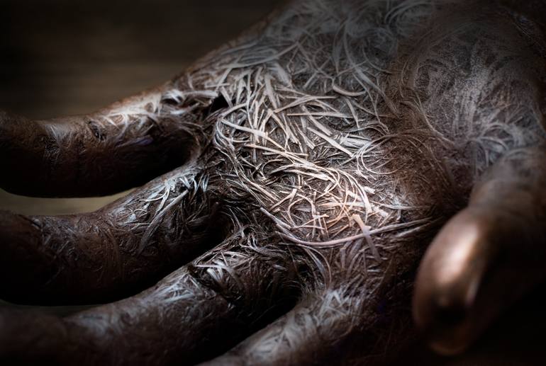 Original Abstract Body Sculpture by Michał Baran