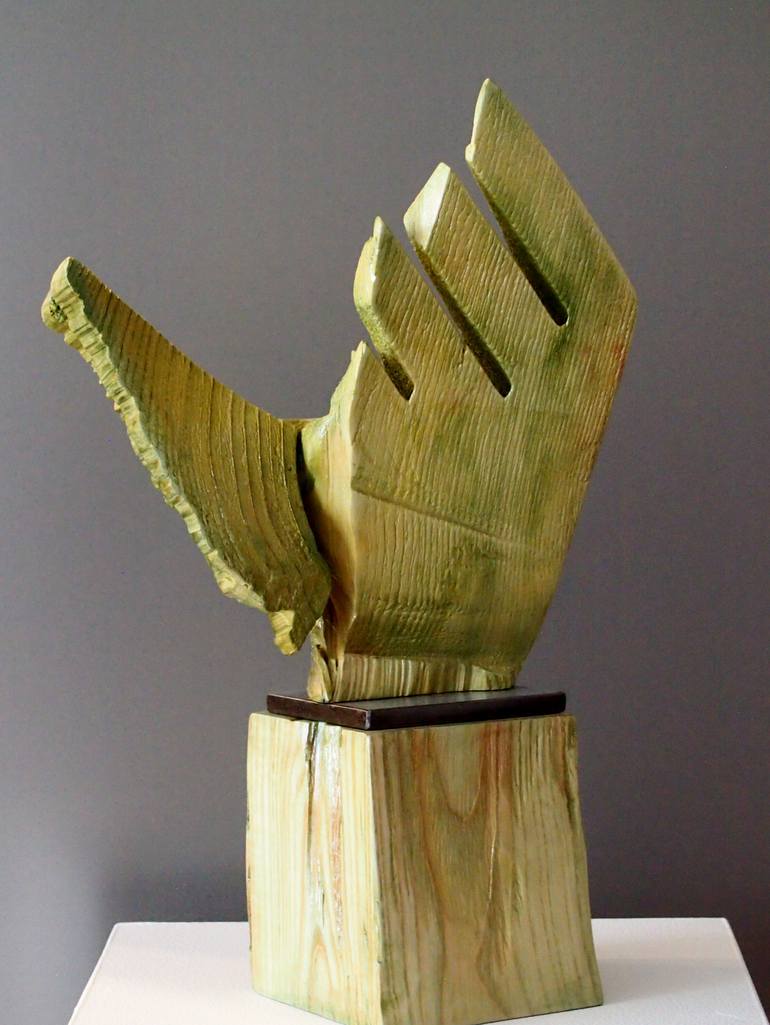 Original Abstract Expressionism Body Sculpture by Stevlin Yovchev