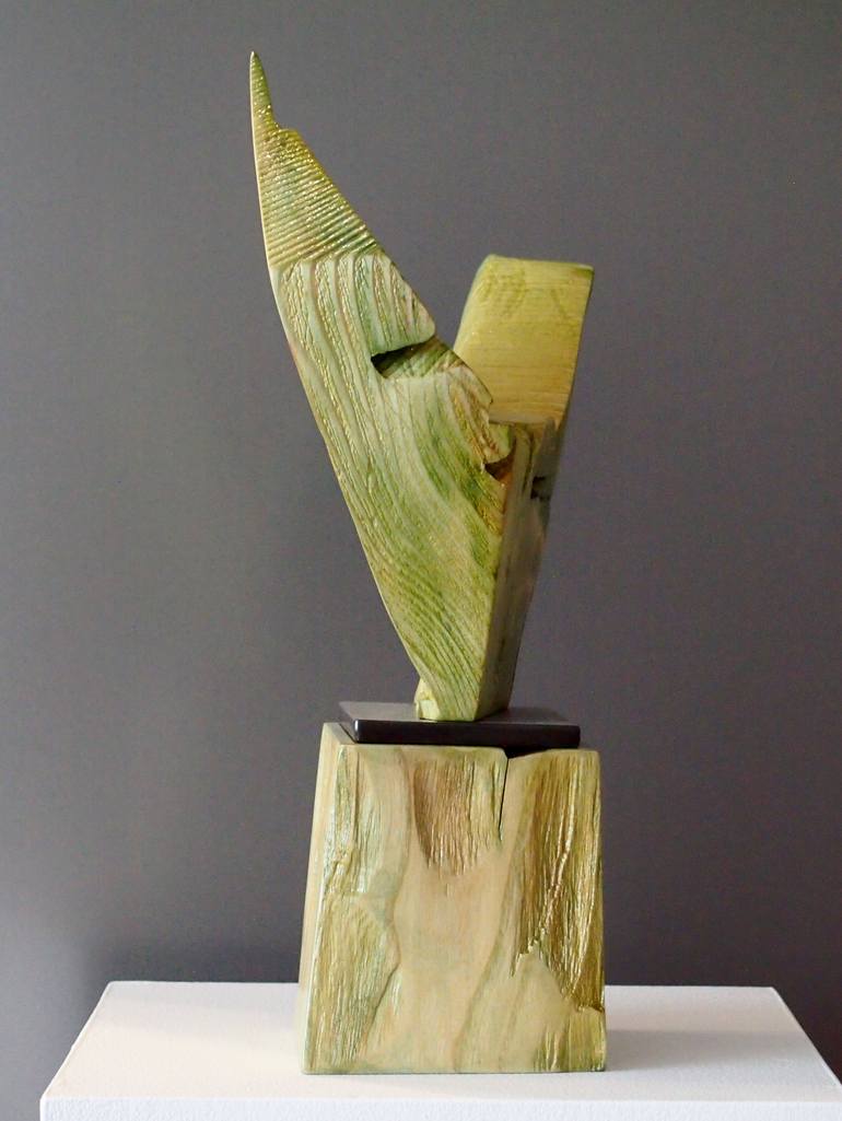 Original Abstract Expressionism Body Sculpture by Stevlin Yovchev