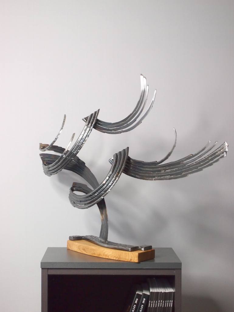 Original Abstract Expressionism Nature Sculpture by Stevlin Yovchev