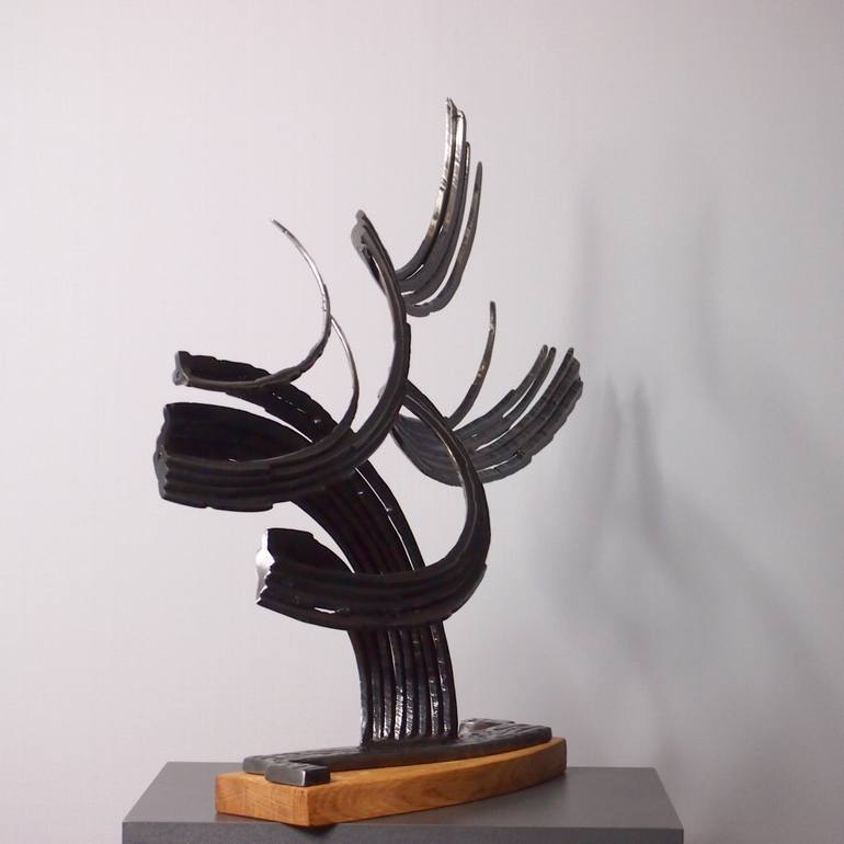 Original Abstract Expressionism Nature Sculpture by Stevlin Yovchev