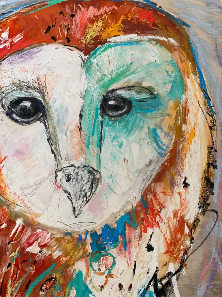 Original Abstract Expressionism Abstract Painting by Dorota Peterson