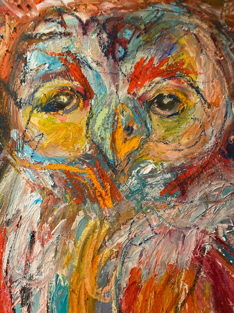 Original Abstract Expressionism Abstract Painting by Dorota Peterson