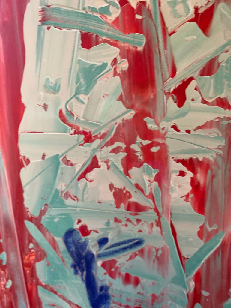 Original Abstract Expressionism Abstract Painting by Dorota Peterson