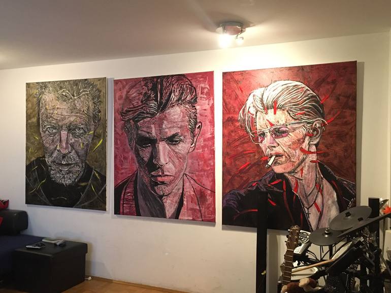 Original Portraiture People Painting by Jérôme GEO Labrunerie