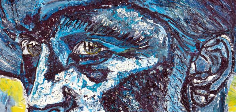 Original Impressionism People Painting by Jérôme Geo Labrunerie