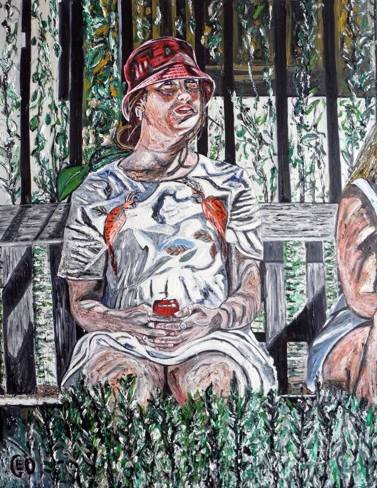 Print of Figurative People Paintings by Jérôme Geo Labrunerie
