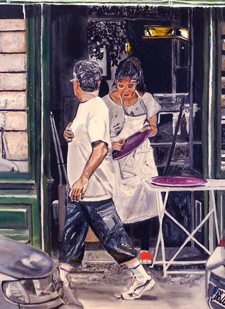 Original Other People Painting by Jérôme Geo Labrunerie