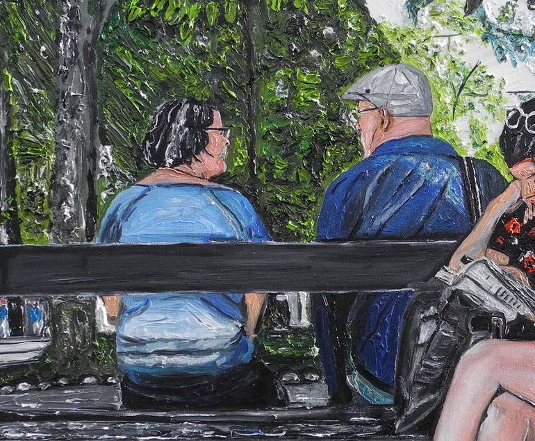 Original Other People Painting by Jérôme Geo Labrunerie
