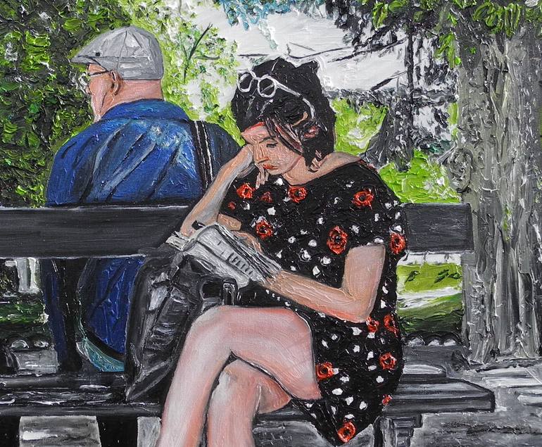 Original Other People Painting by Jérôme Geo Labrunerie
