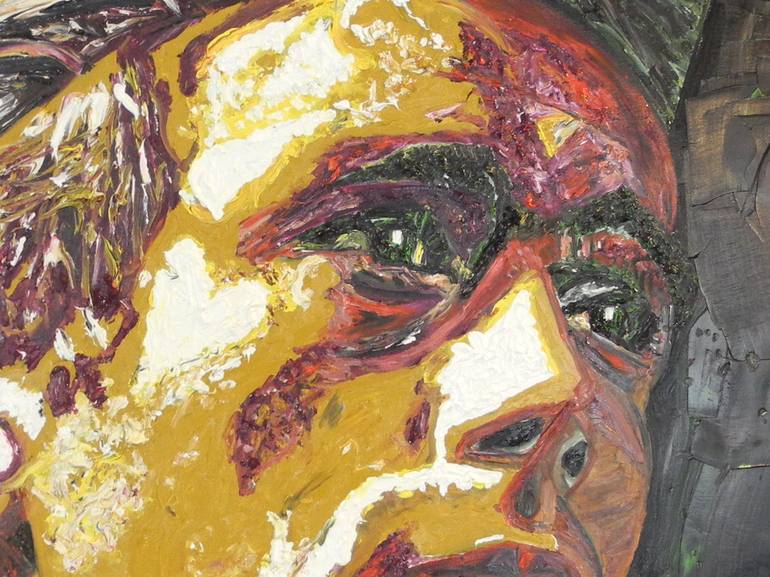 Original Portraiture People Painting by Jérôme Geo Labrunerie