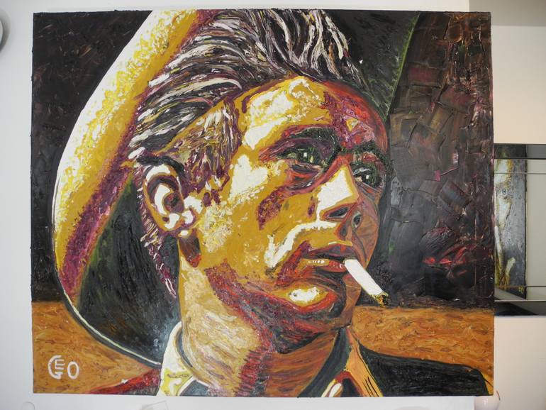 Original Portraiture People Painting by Jérôme Geo Labrunerie