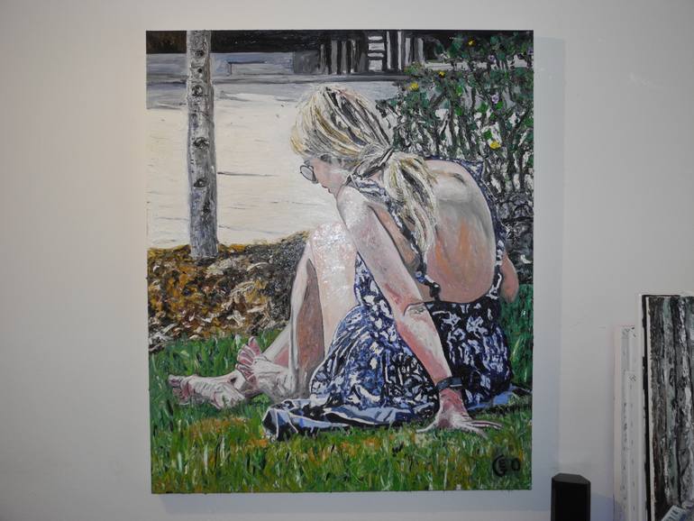 Original Other People Painting by Jérôme Geo Labrunerie