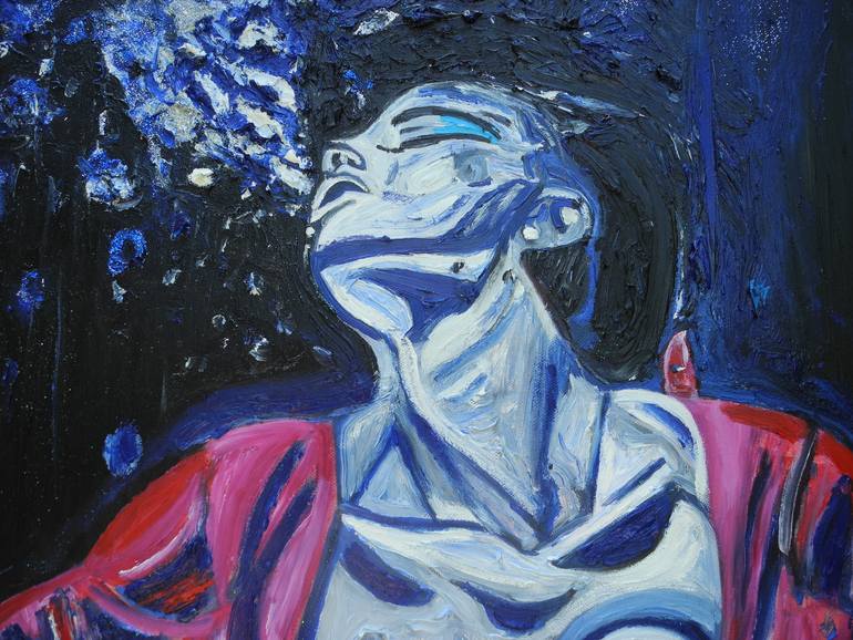 Original Figurative Classical Mythology Painting by Jérôme Geo Labrunerie