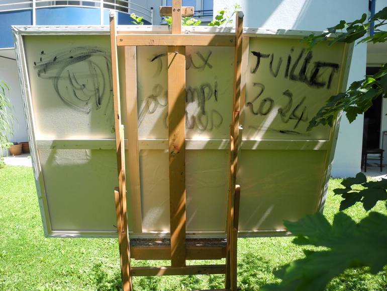 Original Figurative Body Painting by Jérôme Geo Labrunerie