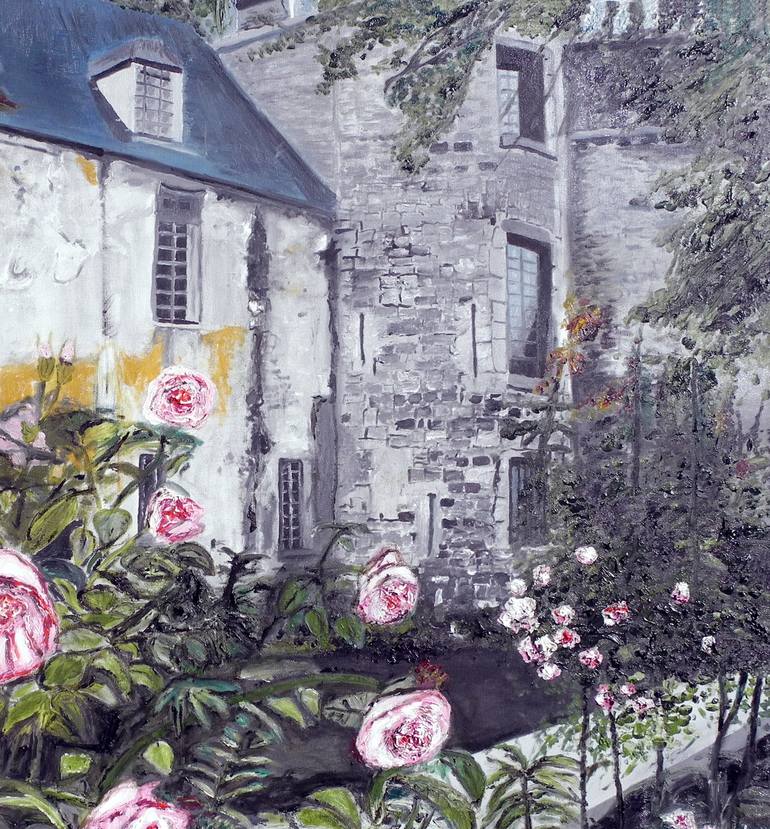 Original Impressionism Home Painting by Jérôme GEO Labrunerie