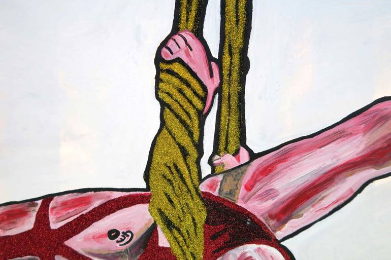 Original Figurative Performing Arts Painting by Jérôme Geo Labrunerie