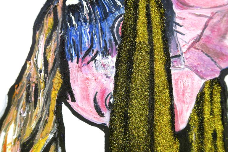 Original Figurative Performing Arts Painting by Jérôme Geo Labrunerie