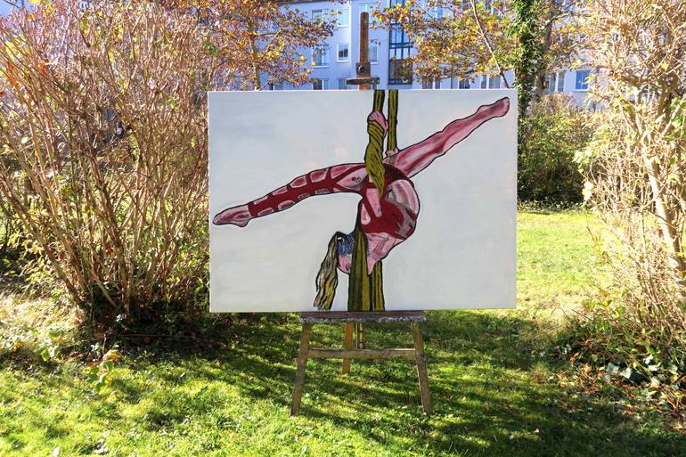 Original Figurative Performing Arts Painting by Jérôme Geo Labrunerie