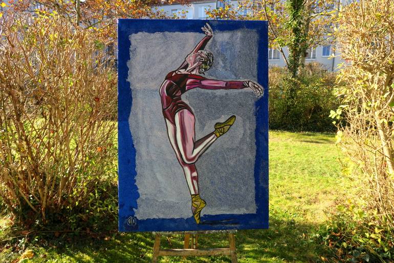 Original Figurative Women Painting by Jérôme Geo Labrunerie