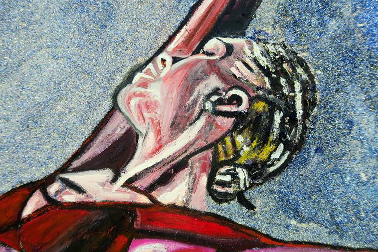 Original Figurative Women Painting by Jérôme Geo Labrunerie