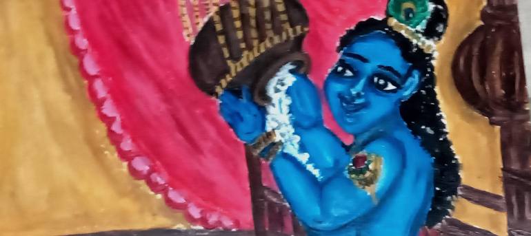 Original Expressionism Classical Mythology Painting by Devattama Thakurta