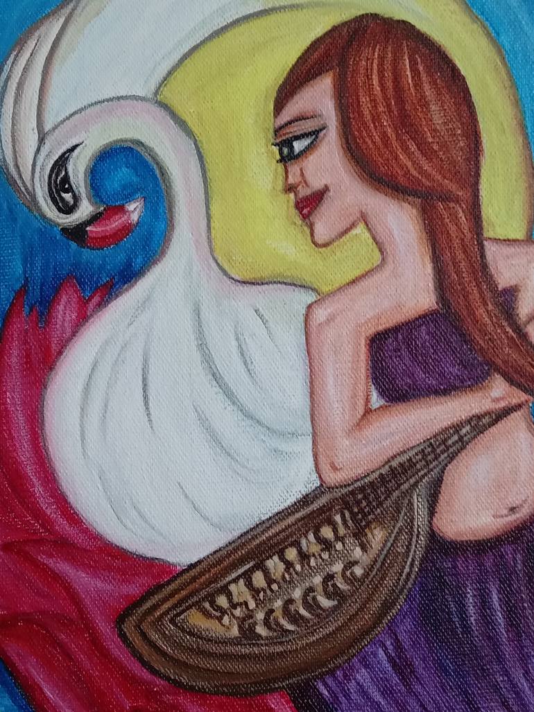 Original Classicism Abstract Painting by Devattama Thakurta