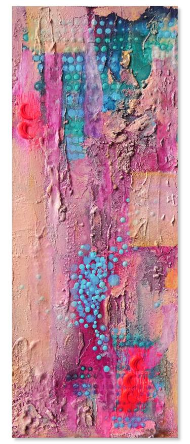 Original Abstract Expressionism Abstract Mixed Media by Sara Rodighiero