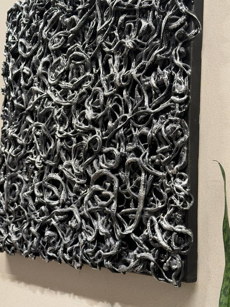 Original Abstract Mixed Media by Dodon Alexandra