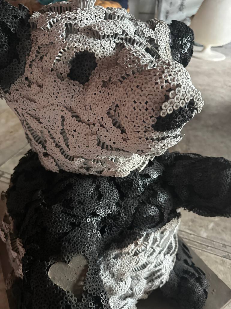 Original Abstract Expressionism Animal Sculpture by Rafael Clemente