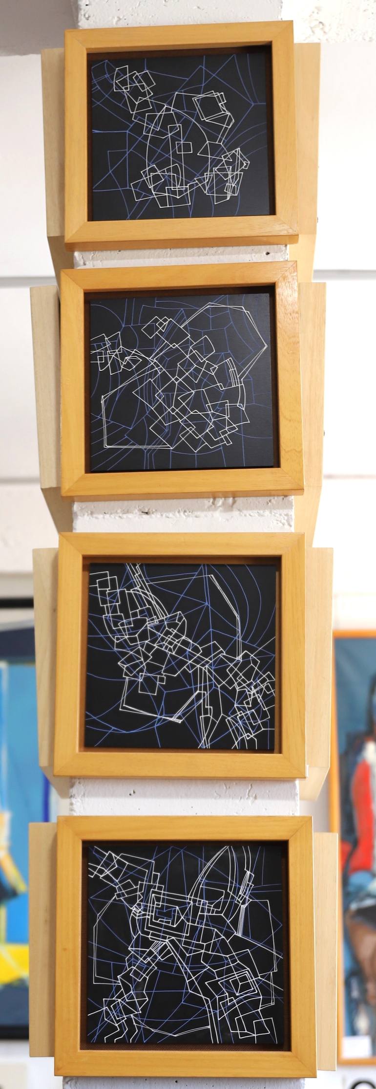 Original Abstract Expressionism Abstract Painting by Antonio Casares Palma