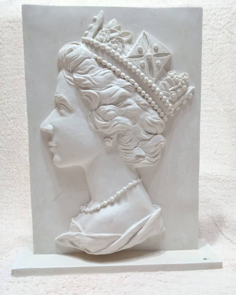Original Classicism Pop Culture/Celebrity Sculpture by Hazem Mostafa