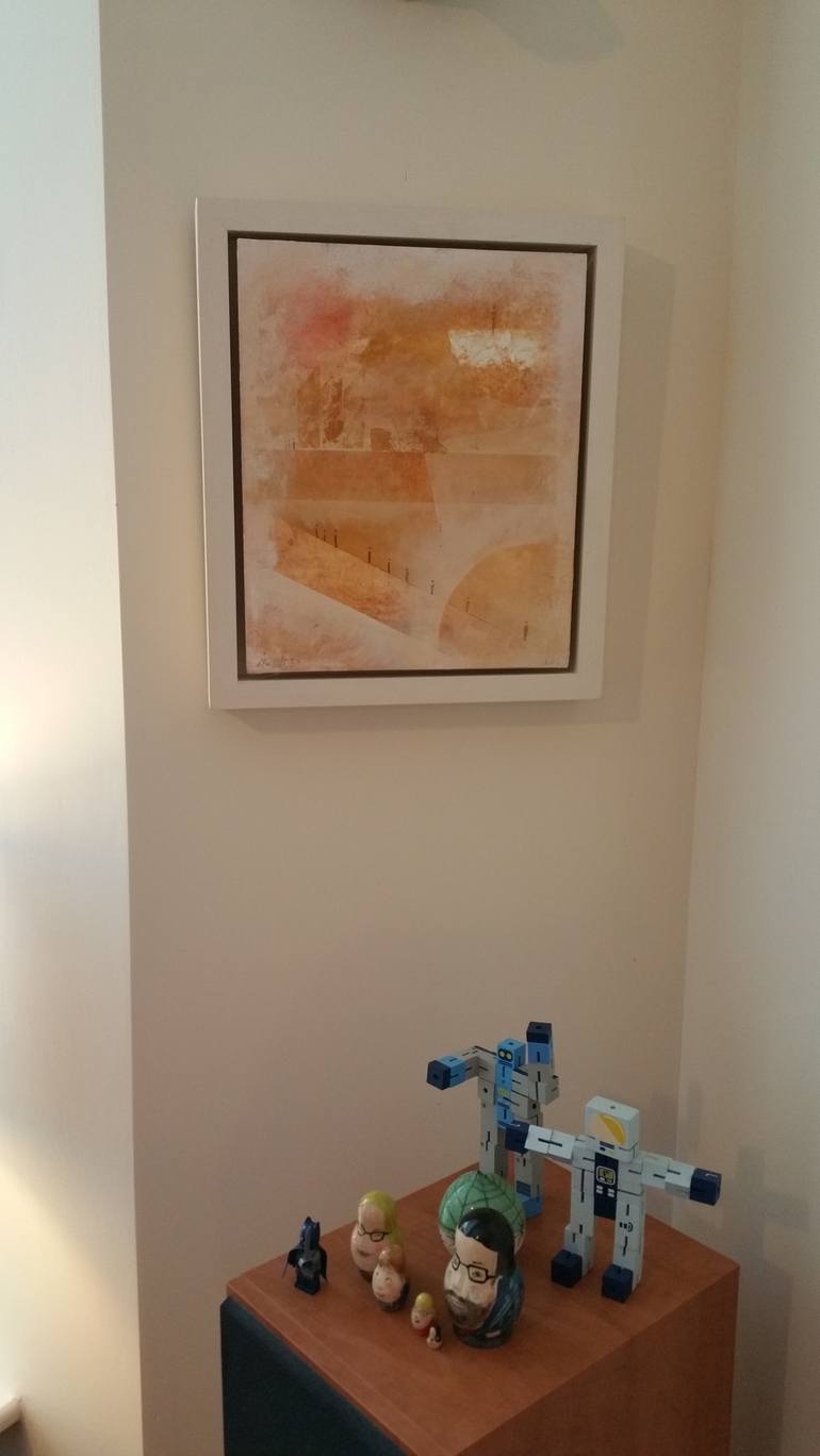 Original Conceptual Abstract Painting by Martin Hyde