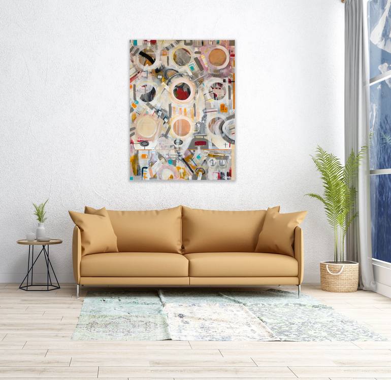 Original Abstract Painting by Martin Hyde
