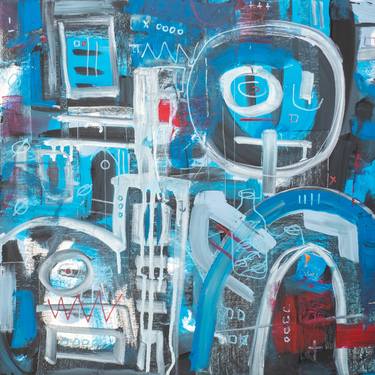 Print of Abstract Graffiti Paintings by Martin Hyde