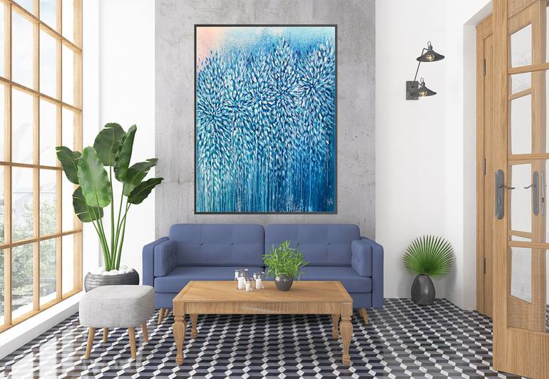 Original Contemporary Abstract Painting by Leni Kae