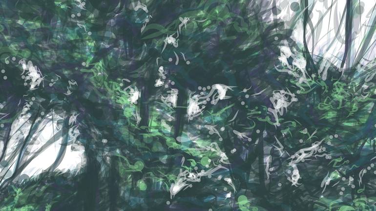 Original Documentary Landscape Mixed Media by Mik Godley