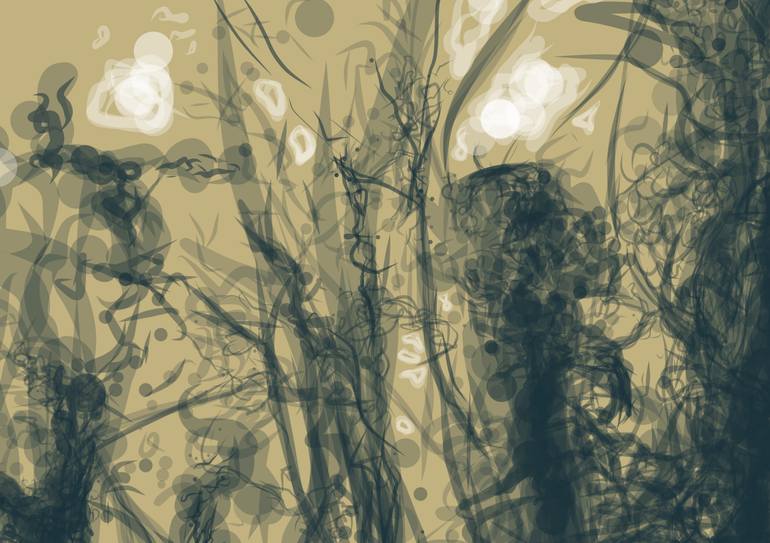 Original Documentary Landscape Mixed Media by Mik Godley