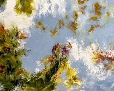 Original Abstract Expressionism Botanic Paintings by Lois Donaghey