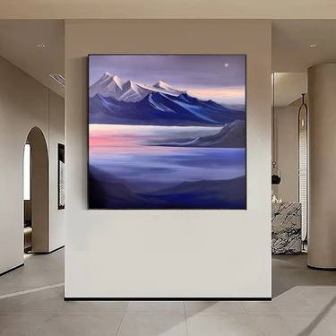 Original Realism Landscape Painting by Dev Chandra