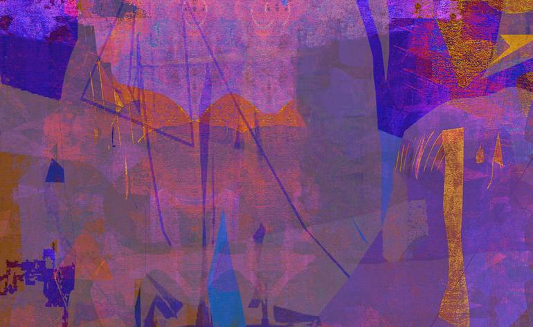 Original Abstract Expressionism Abstract Digital by Dev Chandra