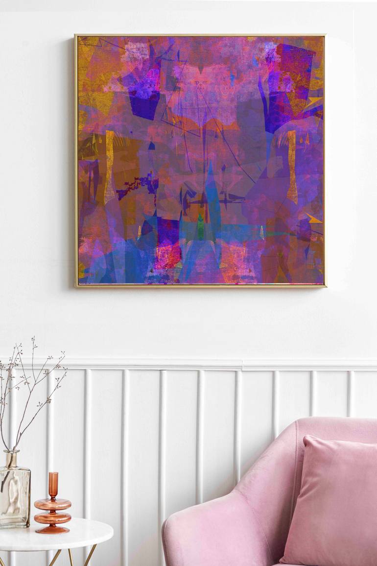 Original Abstract Expressionism Abstract Digital by Dev Chandra
